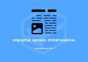 Struktur Artikel Internasional (Canva)